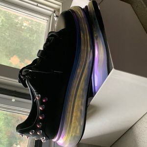 Alexander McQueen Sneaks Black/Purple blue